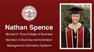 Nathan Spence - Michael F. Price College of Business - Bachelor of Business Administration - Management Information Systems