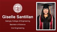 Giselle Santillan - Gallogly College of Engineering - Bachelor of Science - Civil Engineering