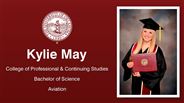 Kylie May - College of Professional & Continuing Studies - Bachelor of Science - Aviation