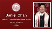 Daniel Chan - Daniel Chan - College of Professional & Continuing Studies - Bachelor of Science - Aviation