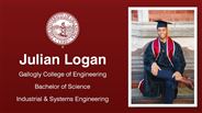 Julian Logan - Gallogly College of Engineering - Bachelor of Science - Industrial & Systems Engineering