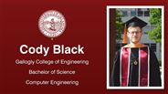 Cody Black - Gallogly College of Engineering - Bachelor of Science - Computer Engineering