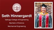 Seth Hinnergardt - Gallogly College of Engineering - Bachelor of Science - Mechanical Engineering