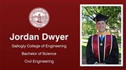 Jordan Dwyer - Gallogly College of Engineering - Bachelor of Science - Civil Engineering