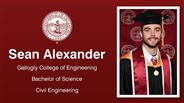 Sean Alexander - Gallogly College of Engineering - Bachelor of Science - Civil Engineering