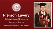 Pierson Lavery - Gallogly College of Engineering - Bachelor of Science - Industrial & Systems Engineering