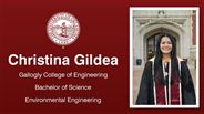 Christina Gildea - Gallogly College of Engineering - Bachelor of Science - Environmental Engineering