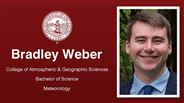 Bradley Weber - College of Atmospheric & Geographic Sciences - Bachelor of Science - Meteorology