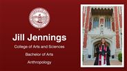 Jill Jennings - College of Arts and Sciences - Bachelor of Arts - Anthropology