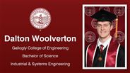 Dalton Woolverton - Gallogly College of Engineering - Bachelor of Science - Industrial & Systems Engineering