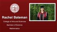 Rachel Bateman - College of Arts and Sciences - Bachelor of Science - Mathematics