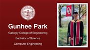 Gunhee Park - Gallogly College of Engineering - Bachelor of Science - Computer Engineering