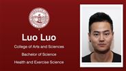 Luo Luo - College of Arts and Sciences - Bachelor of Science - Health and Exercise Science