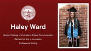 Haley Ward - Gaylord College of Journalism & Mass Communication - Bachelor of Arts in Journalism - Professional Writing