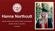 Hanna Northcutt - Gaylord College of Journalism & Mass Communication - Bachelor of Arts in Journalism - Journalism