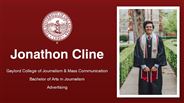 Jonathon Cline - Gaylord College of Journalism & Mass Communication - Bachelor of Arts in Journalism - Advertising