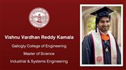 Vishnu Vardhan Reddy Kamala - Gallogly College of Engineering - Master of Science - Industrial & Systems Engineering