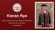 Kieran Rye - Gaylord College of Journalism & Mass Communication - Bachelor of Arts in Journalism - Public Relations