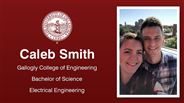 Caleb Smith - Gallogly College of Engineering - Bachelor of Science - Electrical Engineering