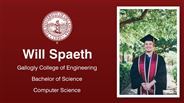 Will Spaeth - Gallogly College of Engineering - Bachelor of Science - Computer Science