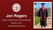 Jon Rogers - College of Professional & Continuing Studies - Bachelor of Arts - Organizational Leadership