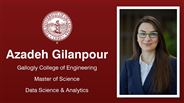 Azadeh Gilanpour - Gallogly College of Engineering - Master of Science - Data Science & Analytics