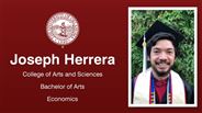 Joseph Herrera - College of Arts and Sciences - Bachelor of Arts - Economics