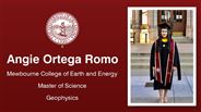 Angie Ortega Romo - Mewbourne College of Earth and Energy - Master of Science - Geophysics