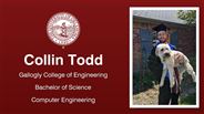 Collin Todd - Gallogly College of Engineering - Bachelor of Science - Computer Engineering