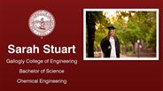 Sarah Stuart - Gallogly College of Engineering - Bachelor of Science - Chemical Engineering