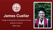 James Cuellar - College of Atmospheric & Geographic Sciences - Bachelor of Science - Meteorology