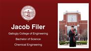 Jacob Filer - Gallogly College of Engineering - Bachelor of Science - Chemical Engineering