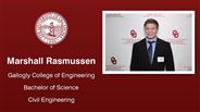 Marshall Rasmussen - Gallogly College of Engineering - Bachelor of Science - Civil Engineering