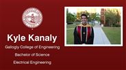 Kyle Kanaly - Gallogly College of Engineering - Bachelor of Science - Electrical Engineering