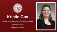 Kristie Cox - College of Professional & Continuing Studies - Bachelor of Arts - Integrative Studies