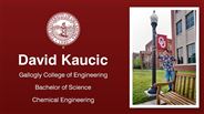 David Kaucic - Gallogly College of Engineering - Bachelor of Science - Chemical Engineering