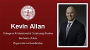 Kevin Allan - College of Professional & Continuing Studies - Bachelor of Arts - Organizational Leadership