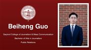 Beiheng Guo - Gaylord College of Journalism & Mass Communication - Bachelor of Arts in Journalism - Public Relations