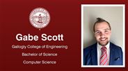 Gabe Scott - Gallogly College of Engineering - Bachelor of Science - Computer Science