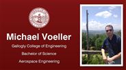 Michael Voeller - Gallogly College of Engineering - Bachelor of Science - Aerospace Engineering