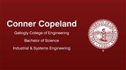 Conner Copeland - Gallogly College of Engineering - Bachelor of Science - Industrial & Systems Engineering