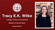 Tracy E.K. Wilke - College of Arts and Sciences - Master of Social Work - Social Work