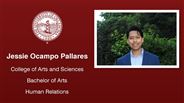 Jessie Ocampo Pallares - Jessie Ocampo Pallares - College of Arts and Sciences - Bachelor of Arts - Human Relations