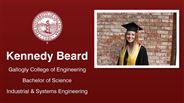 Kennedy Beard - Gallogly College of Engineering - Bachelor of Science - Industrial & Systems Engineering