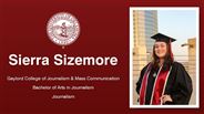 Sierra Sizemore - Gaylord College of Journalism & Mass Communication - Bachelor of Arts in Journalism - Journalism