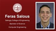 Feras Salous - Gallogly College of Engineering - Bachelor of Science - Computer Engineering