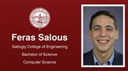 Feras Salous - Gallogly College of Engineering - Bachelor of Science - Computer Science