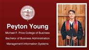 Peyton Young - Michael F. Price College of Business - Bachelor of Business Administration - Management Information Systems