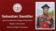 Sebastian Sandifer - Jeannine Rainbolt College of Education - Master of Education - Adult and Higher Education