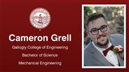 Cameron Grell - Gallogly College of Engineering - Bachelor of Science - Mechanical Engineering